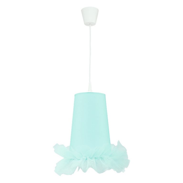 mietowa-lampa-wiszaca-z-falbanka-do-pokoju-dziewczynki