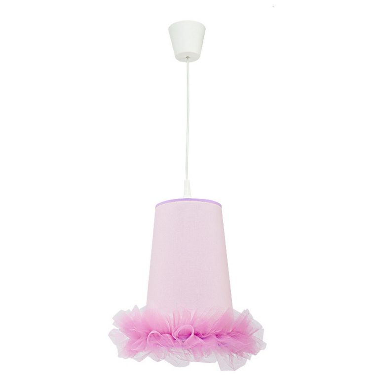 rożowa-lampa-do-pokoju-dziewczynki-tania-lampa-dziecieca