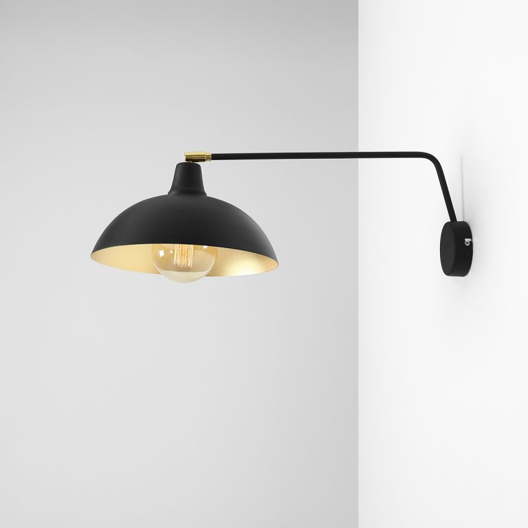 czarny-kinkiet-scienny-do-sypialni