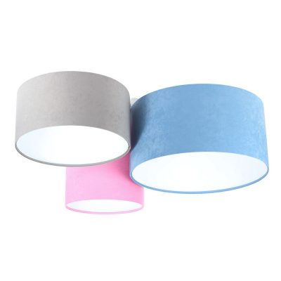 Kolorowy plafon do pokoju dziecięcego Tolu Velvet