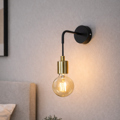 Industrialny kinkiet ścienny Madison