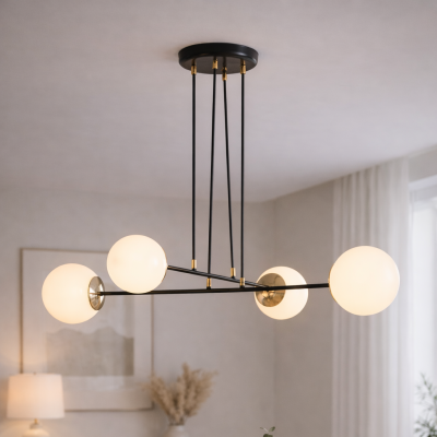 Designerski żyrandol sufitowy Zion