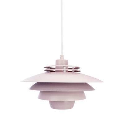 Designerska lampa wisząca Ejka Mini w różowym kolorze