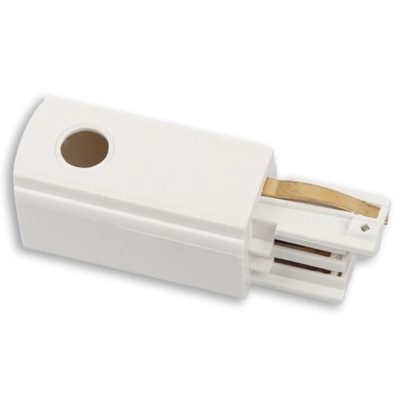 Biała końcówka zasilająca prawa TRACK