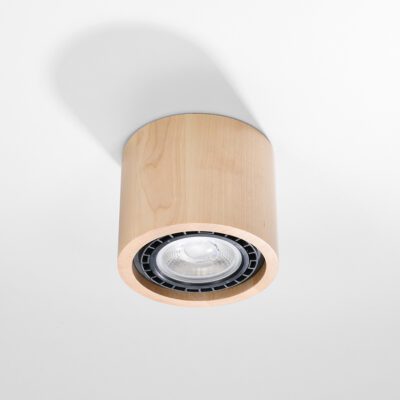 Drewniany spot sufitowy Dakota