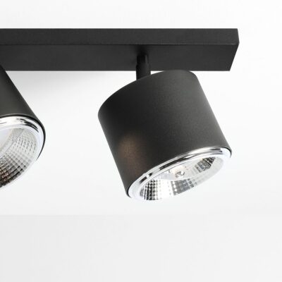 Reflektory i spoty na listwie