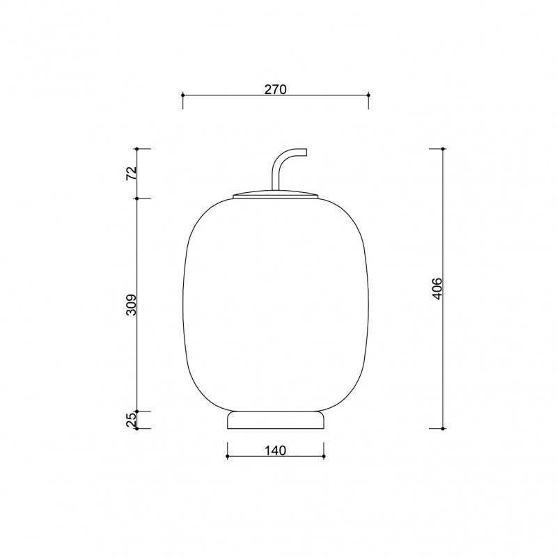 Stylowa lampa stołowa EPLI w nowoczesnym stylu