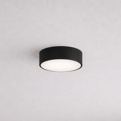 Czarny plafon sufitowy Newa ⌀ 20 cm - OUTLET