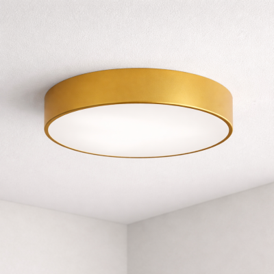 Złota lampa sufitowa Newa ⌀ 40 cm - OUTLET