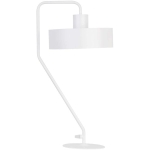 Industrialna lampa stołowa Nifo w kolorze białym