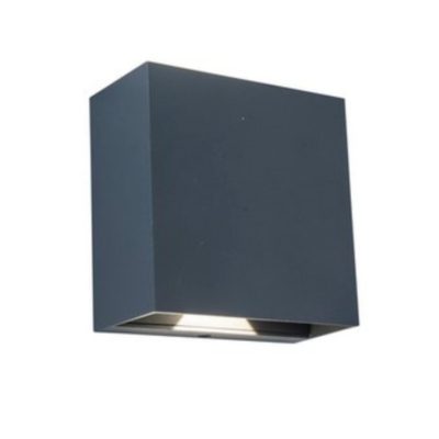 Minimalistyczny zewnętrzny kinkiet ścienny Gemini Beams