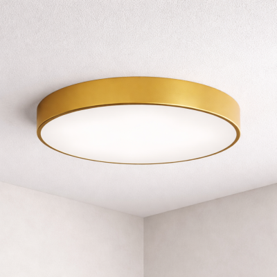 Złoty plafon sufitowy Newa ⌀ 60 cm