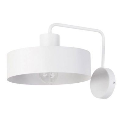 Ścienny kinkiet Nifo w białym kolorze