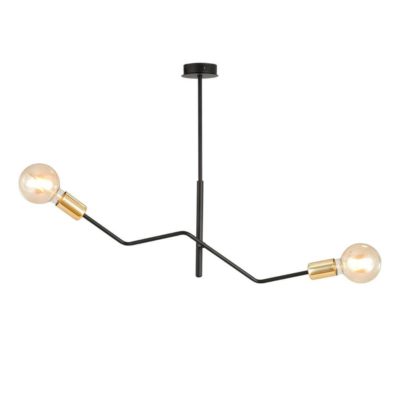 Podwójna lampa sufitowa Otis 2 w loftowym stylu