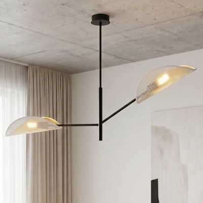 Podwójna sufitowa lampa Alicante 2 w nowoczesnym stylu