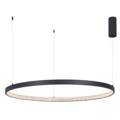 Duży żyrandol Moron XL w czarnym kolorze