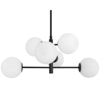 Lampa sufitowa Turbo z okrągłymi kloszami