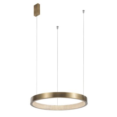 Lampa wisząca Orito S w złotym kolorze