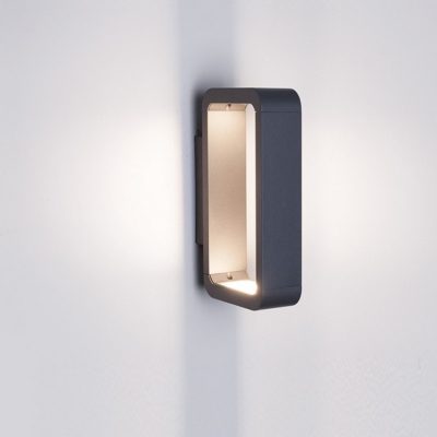 Nowoczesny kinkiet ścienny Canuelas na elewacje