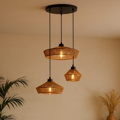 Kaskadowa lampa wisząca Yunkai 3