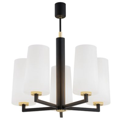 5-płomienna lampa sufitowa o eleganckiej formie Camelot 5