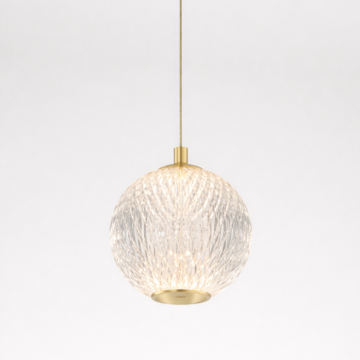 Lampa wisząca z transparentnym kloszem Cana