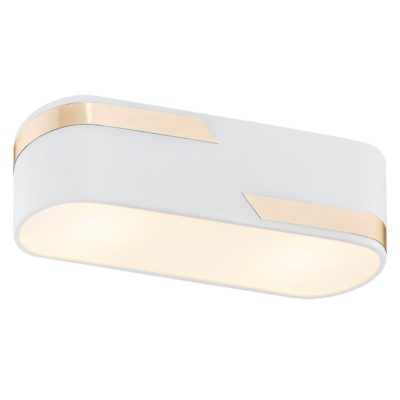 Nowoczesny plafon sufitowy ze złotymi elementami Toni S