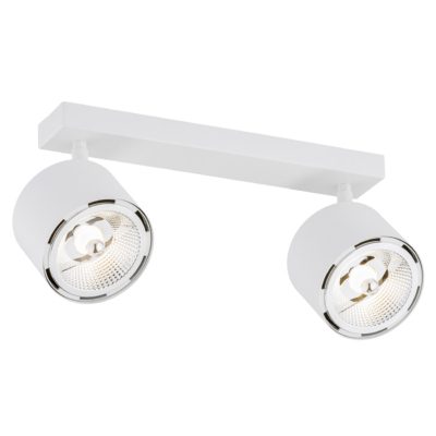 Regulowana lampa sufitowa Clevland 2 o prostej formie