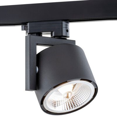 Czarna oprawa szynowa Alto T-Rack