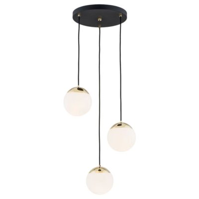 Żyrandol w klasycznej kolorystyce Livia 3 Ring