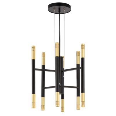 Lampa wisząca Kyla Ring 12 z sześcioma ramionami