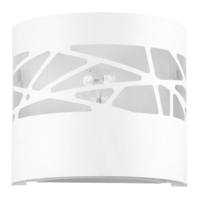 Półokrągły kinkiet ścienny Eddie