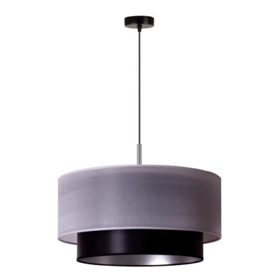 Lampa wisząca Nantes z czarnym kloszem