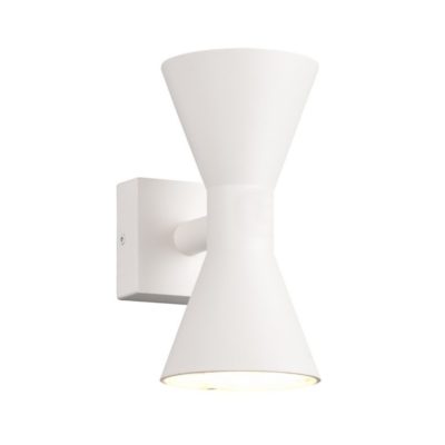 Podwójny kinkiet elewacyjny Ardas 2 o matowym wykończeniu