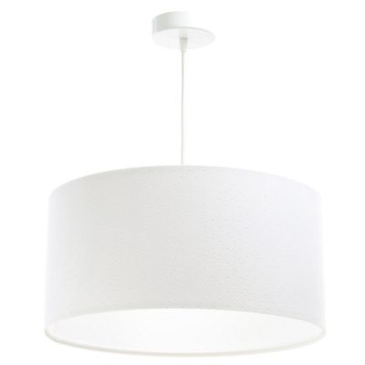 Lampa wisząca Kingston do pokoju dziecięcego w uniwersalnej bieli