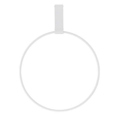 Lampa sufitowa Abuya S z białym pierścieniem