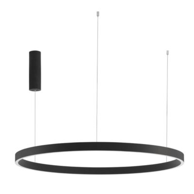 Lampa wisząca Bari L z szerokim pierścieniem