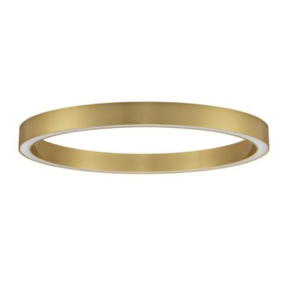 Złoty plafon pierścieniowy Milpa L do salonu