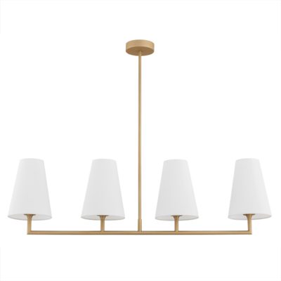 Lampa sufitowa z białymi abażurami Safiano 4A