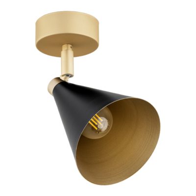 Pojedyncza lampa sufitowa Lucinda o możliwości regulacji