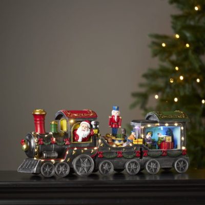 Scenka dekoracyjna świąteczny pociąg Largeville A