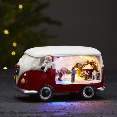 Dekoracja świąteczna Merryville A w czerwonym kolorze