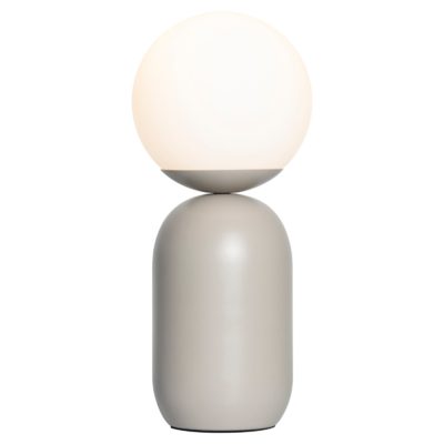 Lampa stołowa Notti na metalowej podstawie