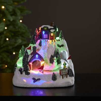 Dekoracyjna wioska świąteczna LED