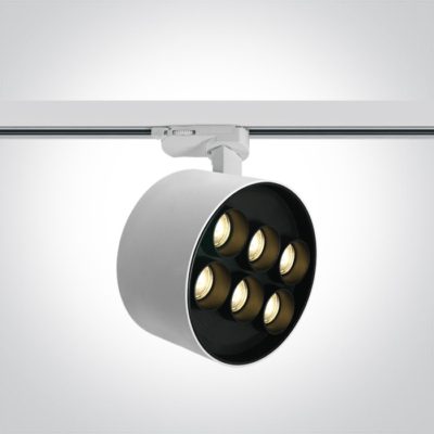 Nowoczesna lampa do szynoprzewodu Ravin 6 65656DT/W/W - ONE Light