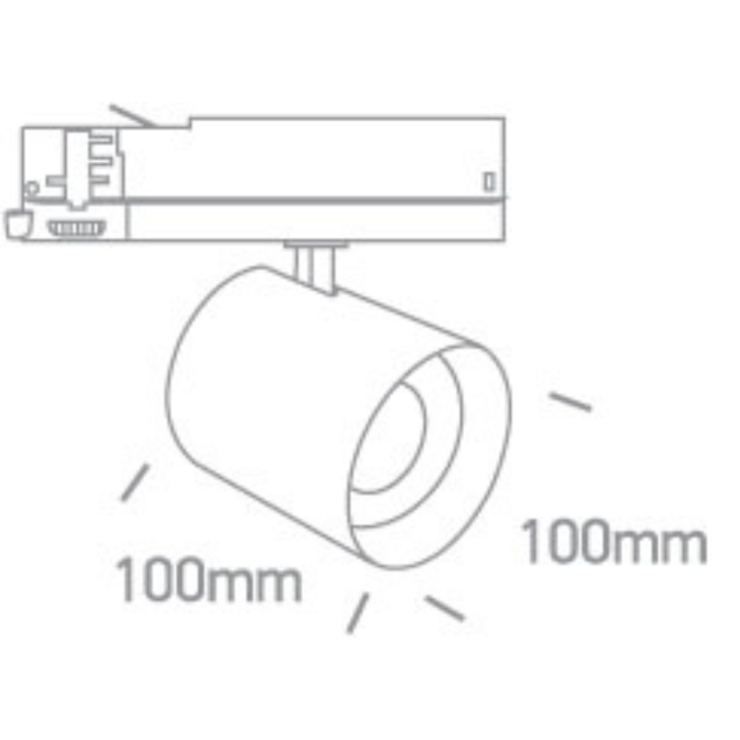 Reflektor punktowy Vita 3 65660BTT/W/C - ONE Light