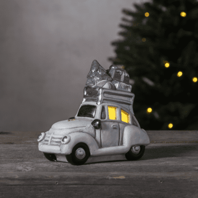 Figurka świąteczny samochód z prezentami Friends