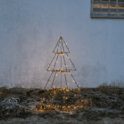 Ogrodowa choinka 3D z podświetleniem Foldy