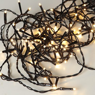 Ośmiometrowe lampki choinkowe LED