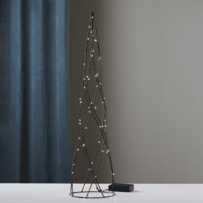 Stożkowa dekoracja stojąca w kształcie choinki Helix